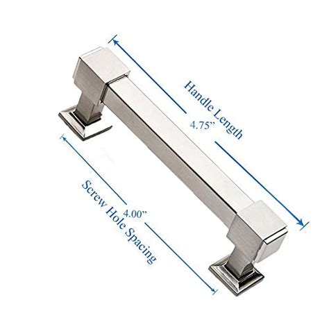 Southern Hills Brushed Nickel Drawer Pulls Inch Screw Spacing