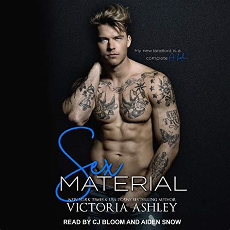 Amazon Sex Material Audible Audio Edition Victoria Ashley Cj Bloom Aiden Snow Tantor