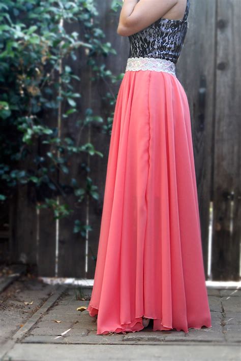 Yarns And Buttons Diy Long Circle Skirt Tutorial My 14 Skirt