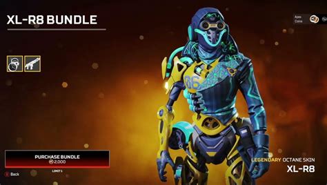 10 Best Octane Skins In Apex Legends 1v9