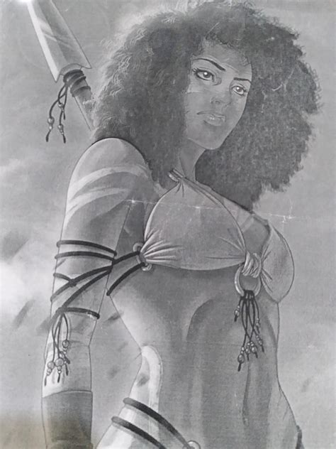 Black Female Warrior Art by supersonic318 on DeviantArt