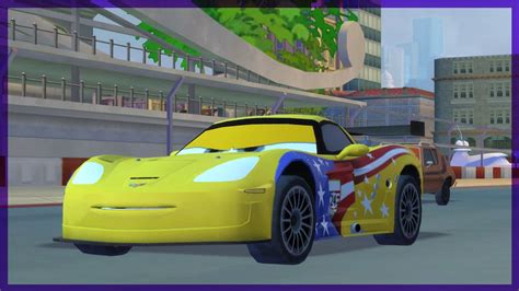 Cars 2 The Video Game Jeff Gorvette Buckingham Sprint Youtube