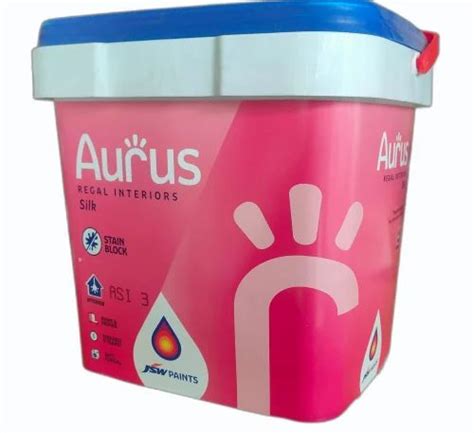 Jsw Aurus Interior Silk Ltrs At Rs Litre Asian Paints In