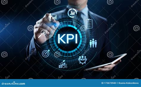 Concepto Industrial Del Indicador De Rendimiento Clave De KPI Foto De