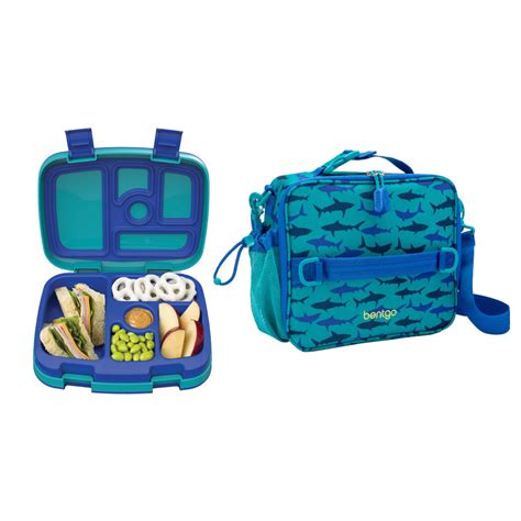 Bentgo® Kids Prints Lunch Box & Bag | Bento Box & Lunch Bag