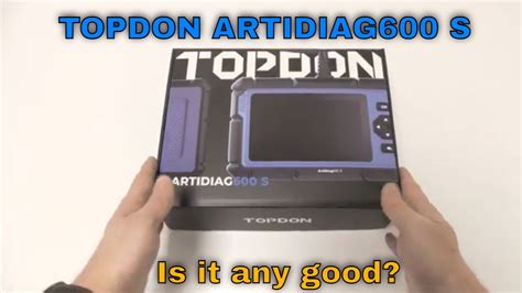 TOPDON ArtiDiag600 S Is It Any Good YouTube