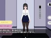Hentai Game Mouth Of The Month Pixel Animation Of Having Sex With A Busty Office Lady Xxx