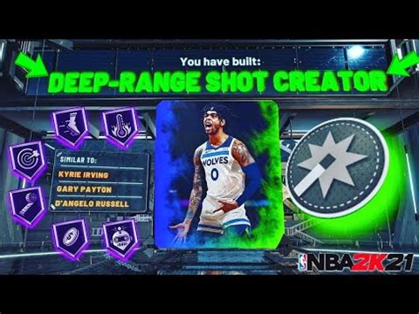 BEST D Angelo Russell Build 2k21 Rare Deep Range Shot Creator