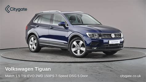 Volkswagen Tiguan Match 15 Tsi Evo 2wd 150ps 7 Speed Dsg 5 Door Citygate Volkswagen