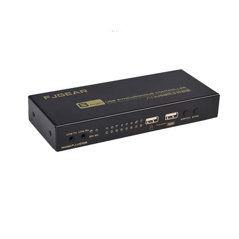 Usb Synchro Kvm Switch 8 Poorten Synchron Controll Grandado