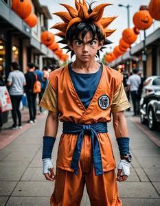 Goku Halloween Face Swap ID 1815431