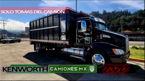 Kenworth T370 Diamante Negro solo tomas del camión en Camiones Mx