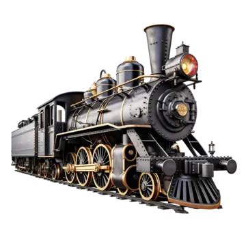 Antique Steam Locomotive PNG Transparent Images Free Download | Vector ...