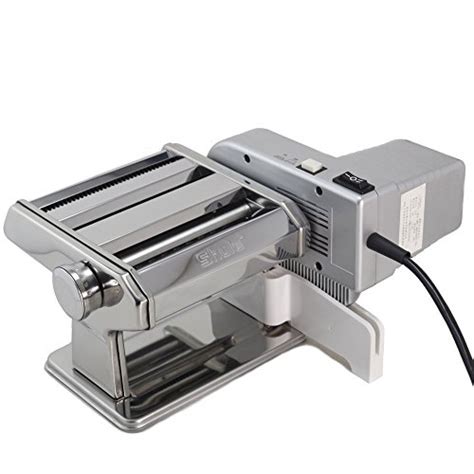 Shule Electric Pasta Maker Machine, Stainless Steel Pasta Roller ...