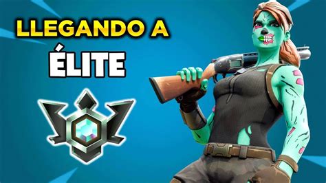 Subiendo A Elite En Fortnite Youtube