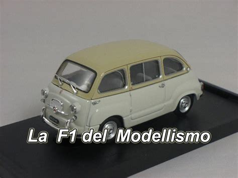 Fiat 600d Multipla 1960 Brumm 143 R333 09 Modellini Street Diecast