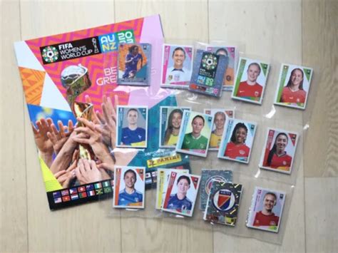 PANINI FIFA WOMEN S World Cup 2023 Komplett 580 Sticker Leeralbum