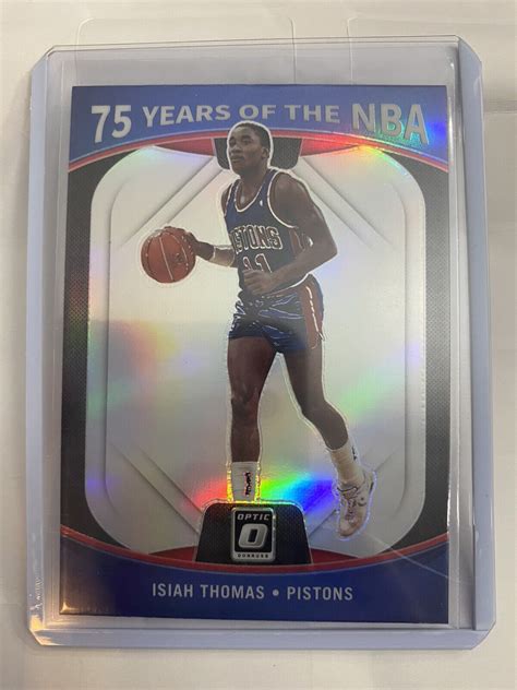 Panini Donruss Optic Years Of The Nba Isiah Thomas Silver