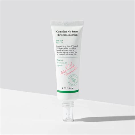 Axis-Y Complete No-Stress Physical Sunscreen SPF50+ PA++++ 50ml
