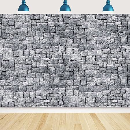 Amazon BELECO 9x6ft Fabric Vintage Brick Stone Wall Backdrop For