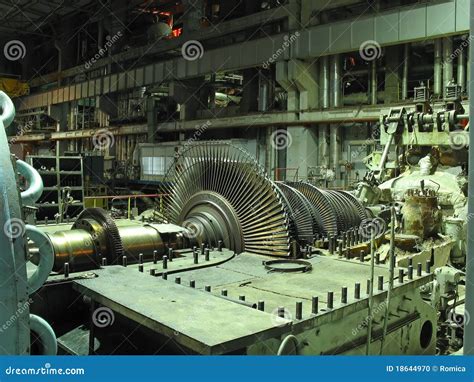 Steam Turbine During Repair Stock Photo Image Of Hydrothermal