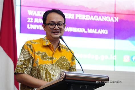 Wakil Menteri Perdagangan Jerry Sambuaga Diharapkan Pertumbuhan