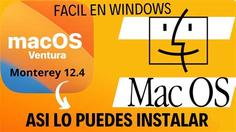 Instala cualquier versión de MacOS en Windows PC VirtualBox YouTube