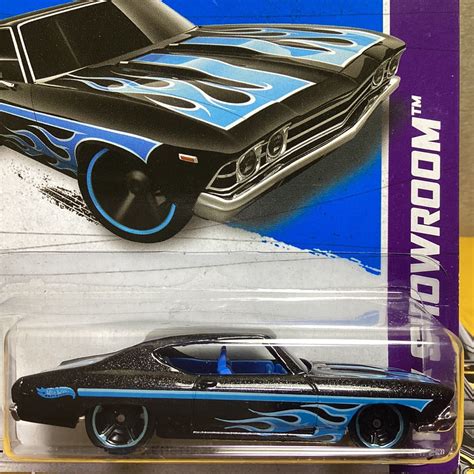 未使用に近いホットウィール 69 シボレー シェベル SS 396 黒 Hot Wheels の落札情報詳細 ヤフオク落札価格検索 オークフリー
