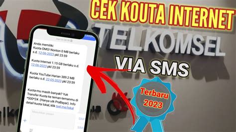 CARA CEK KOUTA INTERNET TELKOMSEL Cek Paket Internet Telkomsel Via