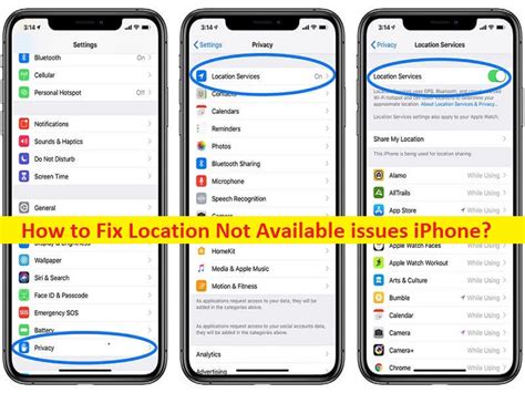 Como Corrigir Problemas De Localiza O N O Dispon Vel Iphone Passos