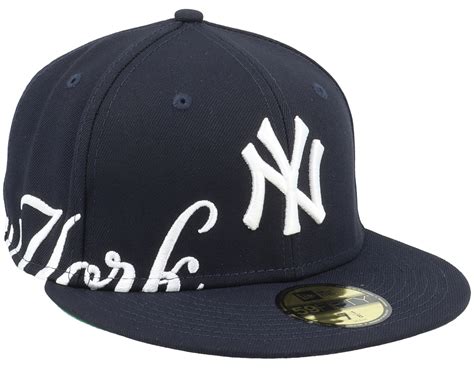 New York Yankees Quick Turn Side Split 59fifty Navy Fitted New Era