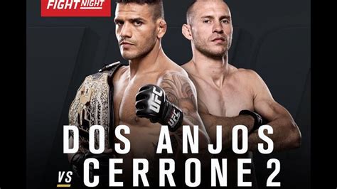 UFC ON FOX 17 Dos Anjos V Cerrone 2 Predictions YouTube