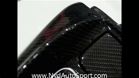 Bmw F80 M3 F82 M4 Carbon Fiber Skinning Center Console Youtube