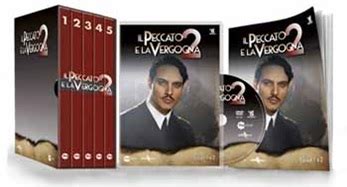 IL PECCATO E LA VERGOGNA STAGIONE 2 5 DVD Italian DVDs CDs