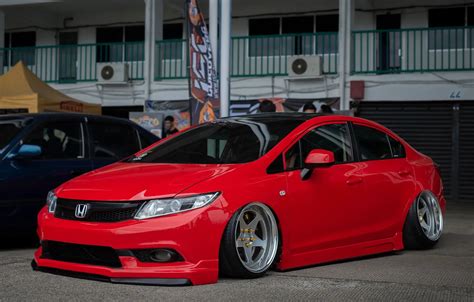 Wallpaper red, Honda, civic images for desktop, section honda - download