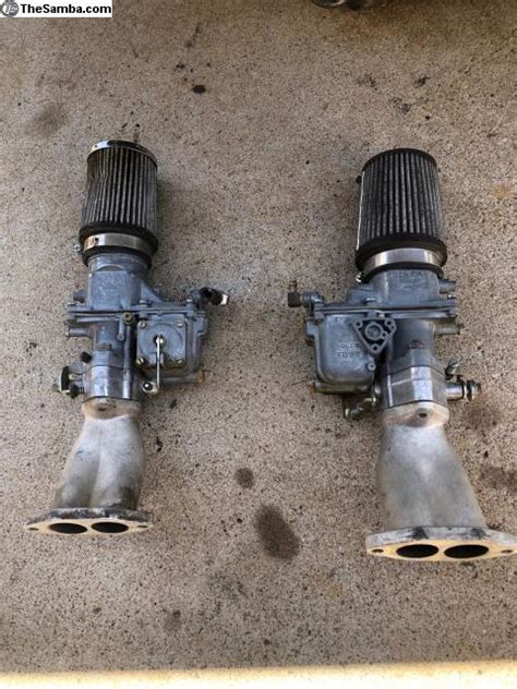 Thesamba Vw Classifieds Solex H Deis Kadrons Dual Carb Set