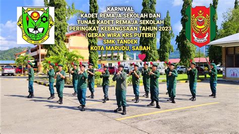 Gerak Wira Krs Puteri Smk Tandek Karnival Krs Dan Tkrs Peringkat