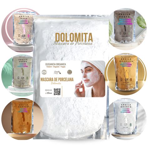 Skin Care Dolomita Argila 100 Pura Natural SHEIN Brasil