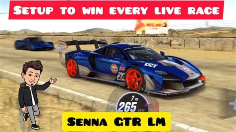 Csr Mclaren Senna Gtr Lm Live Race Setup Youtube