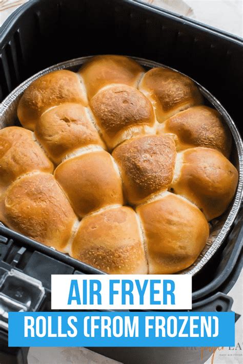 Frozen Rolls in the Air Fryer - Air Fryer Eats