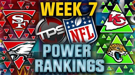 The Official Nfl Week 7 Power Rankings 2023 A Top 5 Shake Up Tps