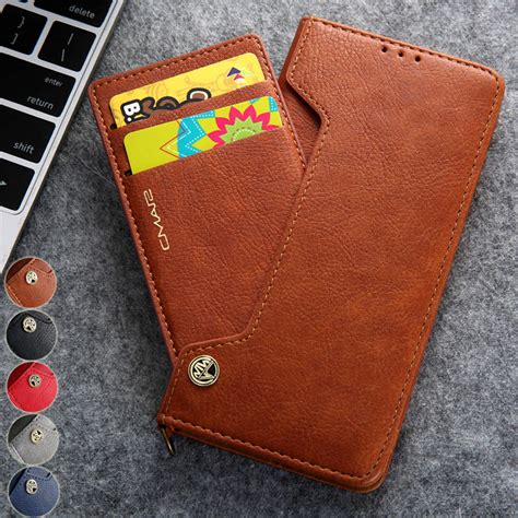 Funda magnética de cuero PU con marco de fotos para Huawei P30 Pro