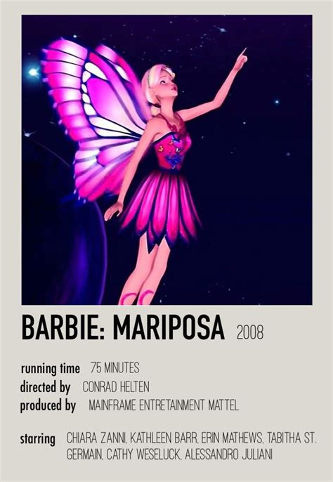 Barbie Mariposa And Her Butterfly Fairy Friends Polaroid