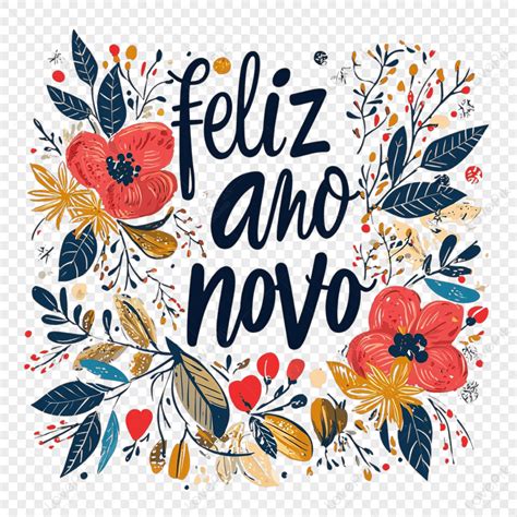 Como Se Escreve Feliz Ano Novo - Ilustração Vetorial Tipográfica Com A Frase Quotfeliz Ano Novoquot Para ...