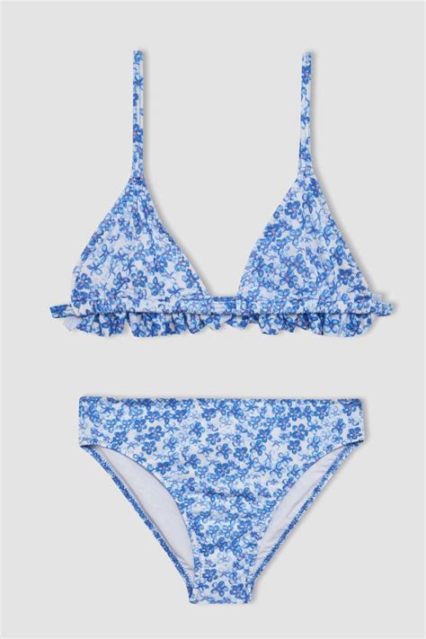 Defacto Kız Çocuk Çiçekli Bikini Takımı C A SMFiyatı Yorumları Trendyol
