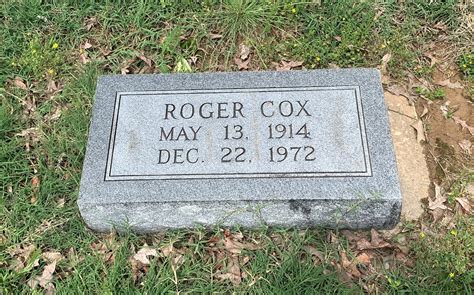 Morris Roger Cox Find A Grave Memorial