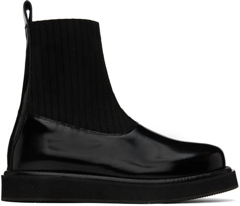 Black Chayla Boots By By Malene Birger On Sale