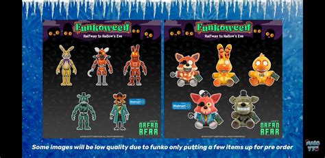 Filtraci N Funko Figuras Nuevas De Fnaf Help Wanted Dlc Curse Of