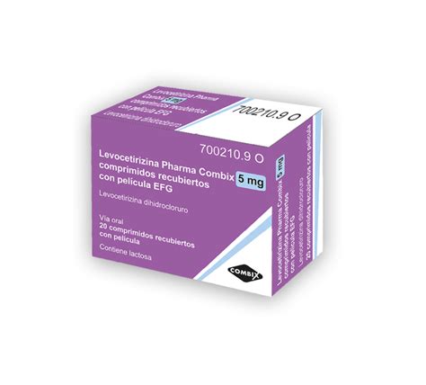 Levocetirizina Pharma Combix Efg Laboratorios Combix