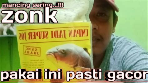 Umpan Ikan Mas Super Jos Youtube